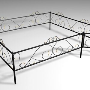 Металлическая ограда А1