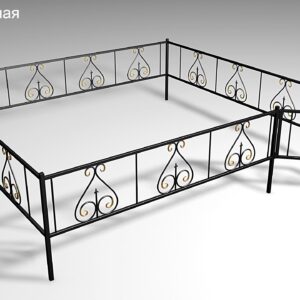 Металлическая ограда А12
