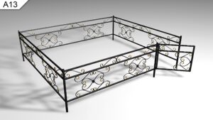 Металлическая ограда А13