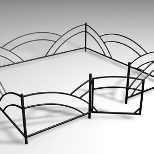 Металлическая ограда А14