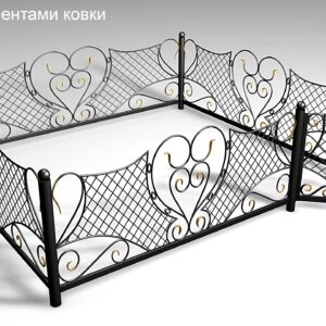 Металлическая ограда А17