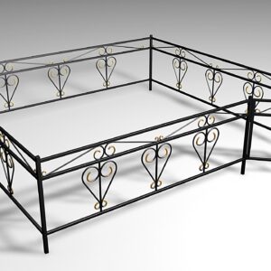 Металлическая ограда А6