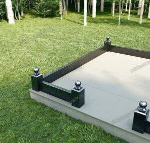 Ограда гранитная 10