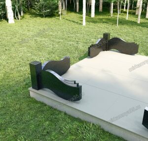 Ограда гранитная 11