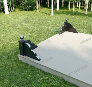 Ограда гранитная 12