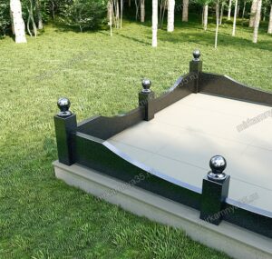 Ограда гранитная 13