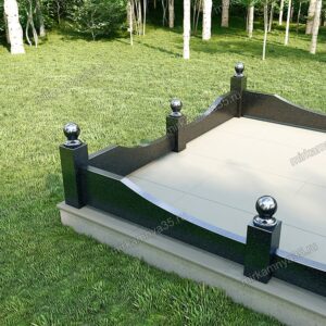 Ограда гранитная 13