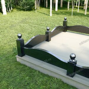 Ограда гранитная 14