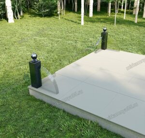 Ограда гранитная 15