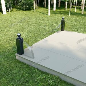 Ограда гранитная 15