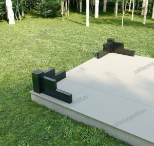 Ограда гранитная 17