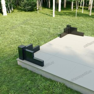 Ограда гранитная 17