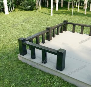 Ограда гранитная 18