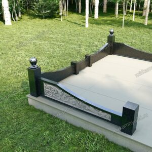 Ограда гранитная 2