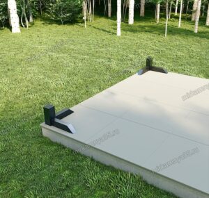 Ограда гранитная 4