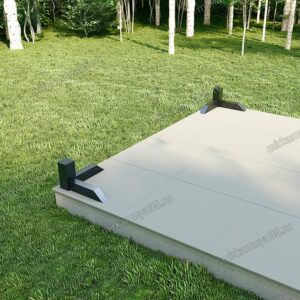 Ограда гранитная 4