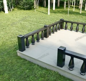 Ограда гранитная 6