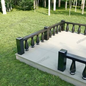 Ограда гранитная 6