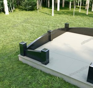 Ограда гранитная 7