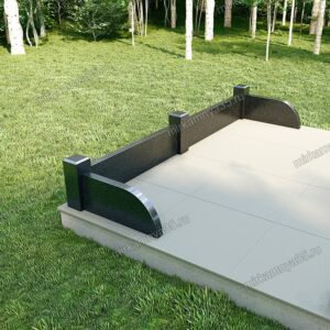 Ограда гранитная 9