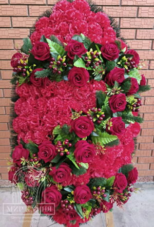 Венок на захоронение №14