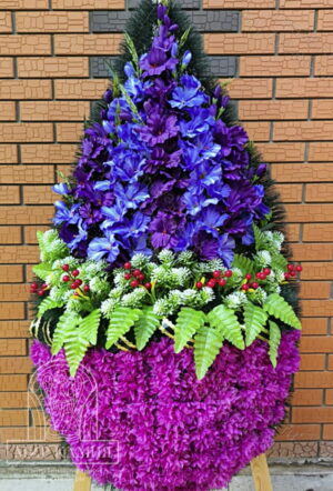 Венок на захоронение №15