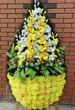 Венок на захоронение №17