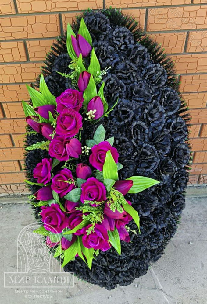 Венок на захоронение №5