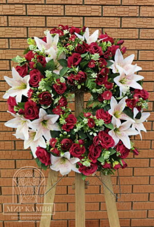 Венок на захоронение №7