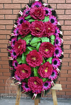 Венок на захоронение №8